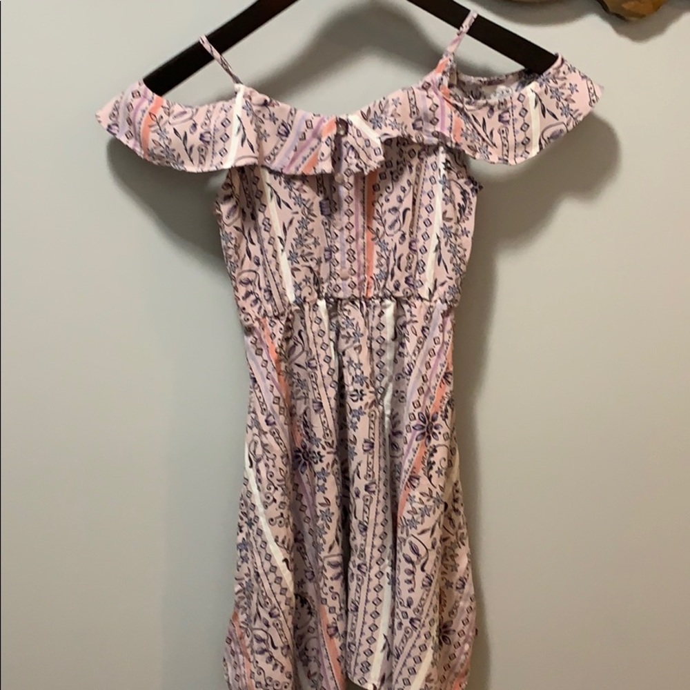 Art Class off the shoulder dress